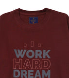 Men Regular Fit Sweatshirt – Maroon - Harwage