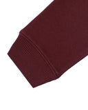 Men Regular Fit Sweatshirt – Maroon - Harwage