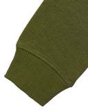 Men Regular Fit Sweatshirt – Olive Green - Harwage