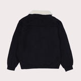 Men Regular Fit Fur Jacket – Black - Harwage