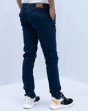 Men Chino Denim Jeans - Rinse Wash
