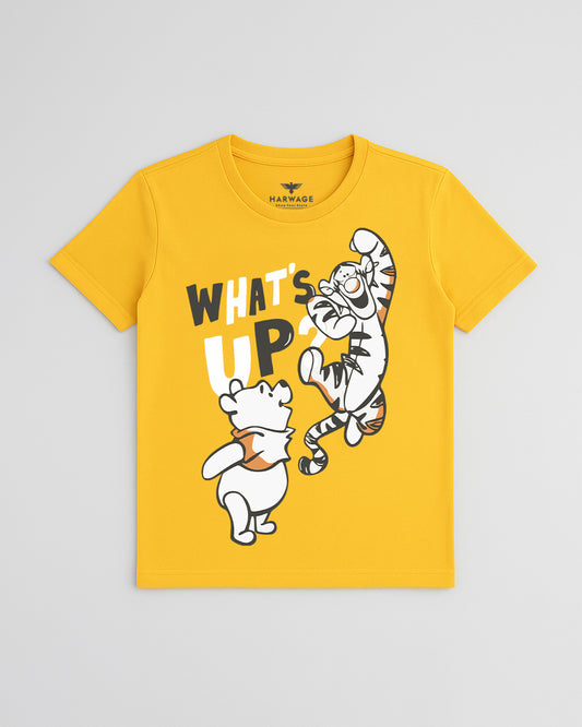 Kids Basic Graphic T-Shirt – Lemon Chrome