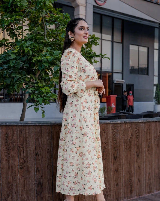 Maxi Dress - Peach