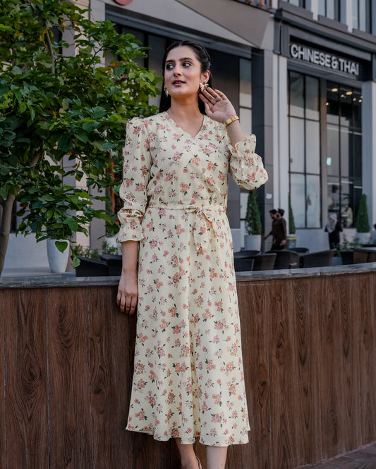 Maxi Dress - Peach